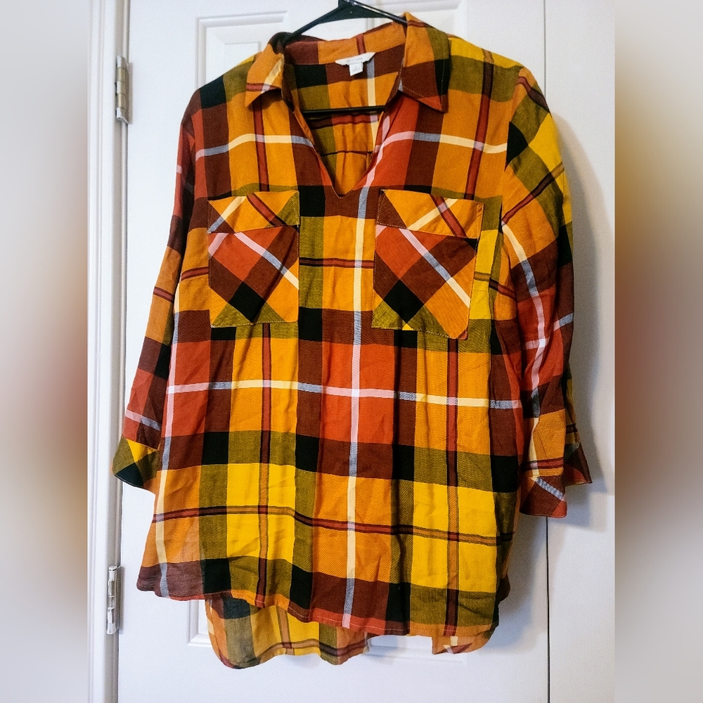 Womens 3/4 sleeve top